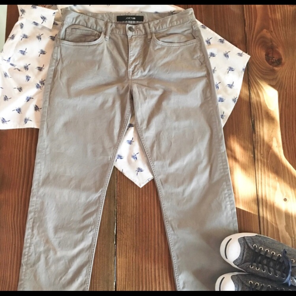 Joes jeans slim stretch khaki pants